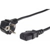 Napájací kábel PremiumCord napájací 230V k PC 10m čierny (KPSP10)
