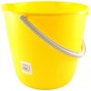 Vedro okrúhle, plastové – žlté 12l