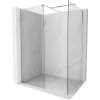 Mexen Kioto sprchová stena Walk-in 120 x 80 cm, transparentná, nikel brúsený - 800-120-202-97-00-080