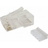 Solarix konektor RJ45 CAT6 pre drôt - 1ks / netienený / skladaný (KRJ45/6SLD)