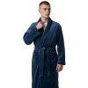 F2F Pánsky modrý mikroplyšový župan Farba: Modrá, Veľkosť: XL-2XL Modrá XL-2XL