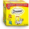 Dreamies Mixbox s kuracím, syrom a lososom 12 x 60 g
