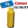Atrament pre kazety HP 22/28/57 yellow XXL - 1000ml
