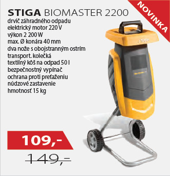 Stiga Bio Master 2200 (290000222/14) od 119 € - Heureka.sk