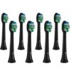 TrueLife SonicBrush Compact Heads Black Standard 8 Pack