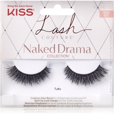 KISS Lash Couture Naked Drama umelé mihalnice Tulle 2 ks
