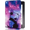 Armori Trimer T127, púzdro pre Amazon Kindle Paperwhite 1/2/3 - magnetické zatváranie, AutoSleep, motív Panda (Obal na čítačku Amazon Kindle Paperwhite 1/2/3 - ARMORI TRIMER T127, motív Panda, magnet