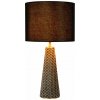 LUCIDE 10501/81/30 EXTRAVAGANZA VELVET Lampička E27 1x40W čierna, sivá
