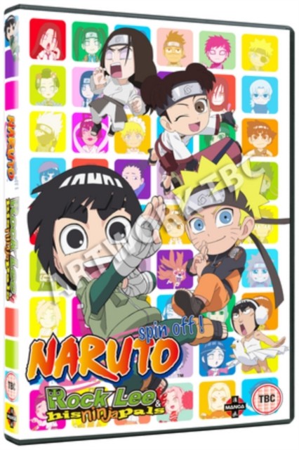 Naruto: Rock Lee and His Ninja Pals Collection 1 Episodes 1- DVD