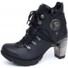 New Rock topánky na podpätku TR010-S1 čierna