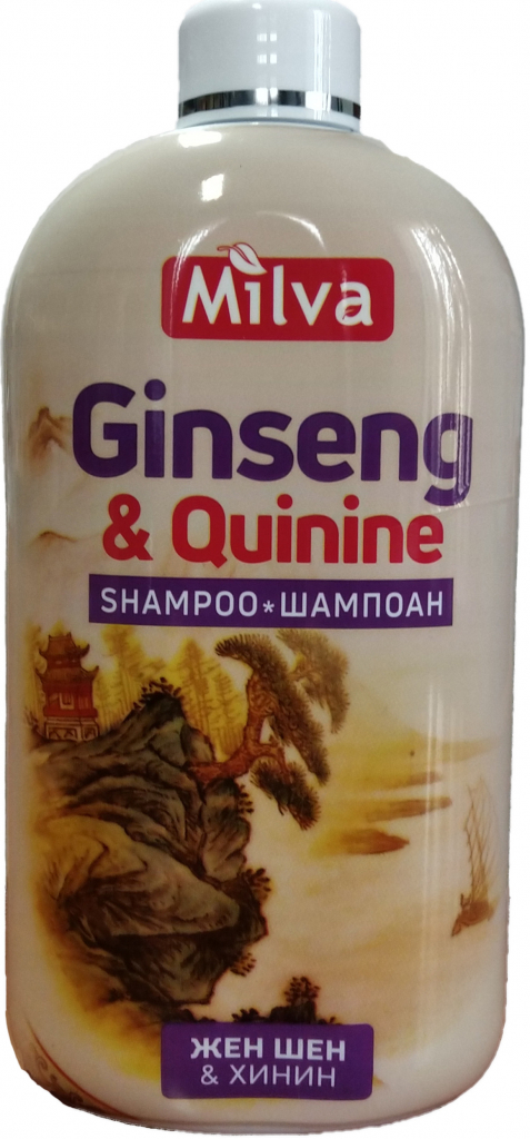 Milva Ženšen a Chinín Big šampón 500 ml