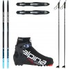 SPORTEN Perun Pro SKIN NIS so stúpacím pásom + viazanie + topánky Alpina T Classic + palice