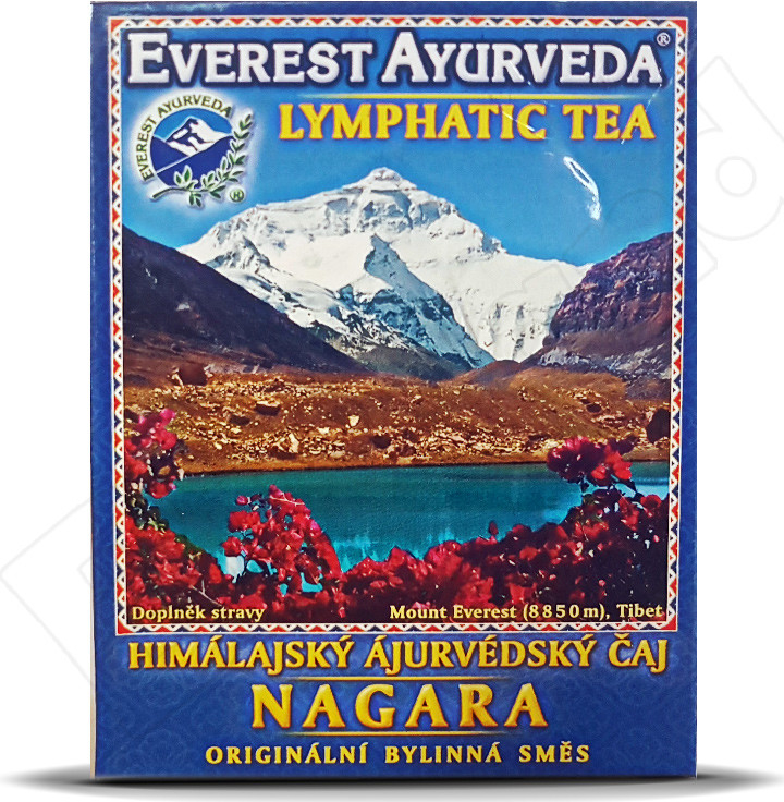 Everest Ayurveda Lymphatic Tea Nagara himálajský ajurvédský bylinný čaj 100 g