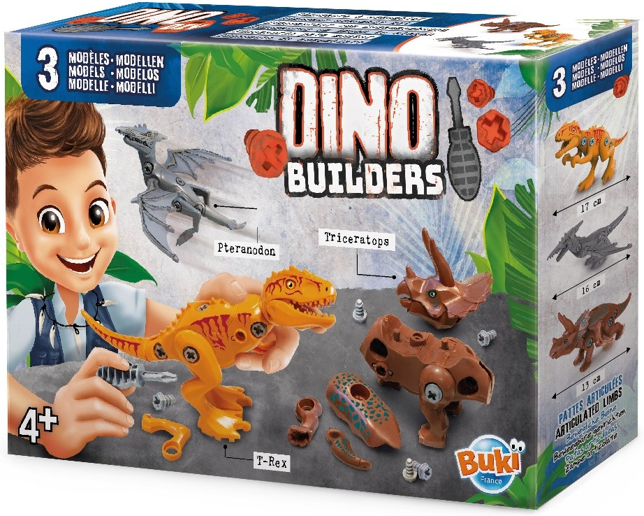 BUKI DinoBuilders 3 dinosaury