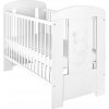 Detská postieľka New Baby Králiček štandard biela, 123x65x98 cm, Biela