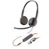 Poly náhlavní souprava Blackwire 3225, 3,5 mm jack + USB-C/A adaptér, stereo (bulk) 8X229A6 HP