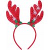Vianočná čelenka sobie parohy pre deti