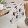 Biante Bavlnený behúň na stôl Sandra SA-027 Tmavé srdce na smotanovom 20x140 cm