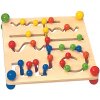 Drevený motorický labyrint s guľôčkami