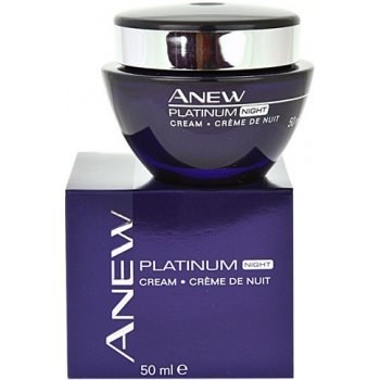 Avon Anew Platinum nočný krém proti vráskám 50 ml