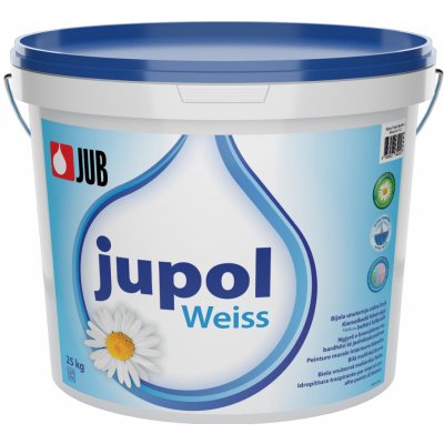 JUB JUPOL WEISS 25kg, biely