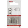 Skrutkovací bit Bosch Extra Hart T30, L 25 mm, 3 ks - 2607001622