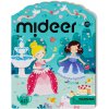 Mideer Opakovane použiteľné gélové samolepky - Princezná - 61 ks