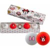 Darčekové balenie - golfové loptičky Volvik Vivid Soft Minnie Mouse, 4-balenie 4bal.