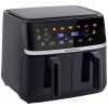 Berdsen BD-657 Dvojkomorová fritéza na horúci vzduch XL 10,2 l, 1700 W, čierna