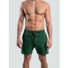 BrainMax pánske kraťasy, tmavo zelené Veľkosť: L Kraťasy pre mužov zo 100% bavlny