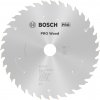 Pílový kotúč Bosch Standard for Wood 160x20 mm Dostupné varianty: Pílový kotúč Bosch Standard for Wood 160x20 mm/36z.
