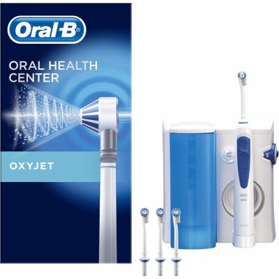 Elektrická ústna sprcha Oral-B Oxyjet MD20 + Oral-B iO Series 5 White magnetická zubná kefka