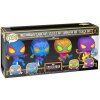 POP! 4 Pack Spider Man Miles Morales (Marvel) Special Edition (Blacklight)