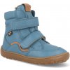 Barefoot zimné topánky Froddo - Winter Tex Jeans modré