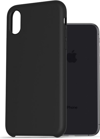 AlzaGuard Premium Liquid Silicone iPhone X / Xs čierne