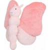 Atmosphera Motýl maskot ALMA 28 cm růžový