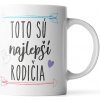 Sablio Hrnek Tohle jsou nejlepší rodiče - 200 ml - espresso
