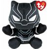 TY - SOFT BLACK PANTHER Marvel, 15 cm