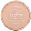 Rimmel London Stay Matte Long Lasting Pressed Powder púder so zmatňujúcim účinkom 002 Pink Blossom 14 g