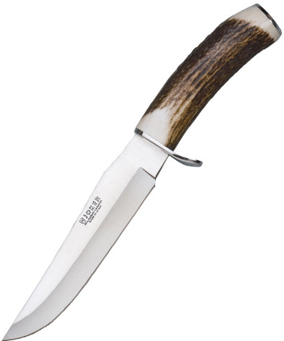 JOKER STAG DEER ANTLER OUTDOOR KNIFE CC34