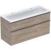 Geberit iCon umývadlo so skrinkou 120 cm orech 502.334.JR.1