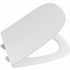 Sapho BELLO sedátko pre WC kombi, SLIM, Soft Close, Easy Take, biela PCS103