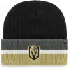 47 Brand pánska zimná čiapka Vegas Golden Knights Split Cuff '47 Cuff Knit Black