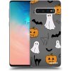 Picasee silikónový čierny obal pre Samsung Galaxy S10 G973 - Spooky crew