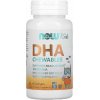 Now Foods DHA Kids Chewable Omega-3 100 mg 60 žvýkacích kapsúl