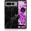 PROTEMIO 90217 MY ART Ochranný kryt pre Google Pixel 7 Pro BLACK MARBLE (142)