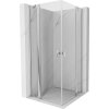 MEXEN/S - Mist Duo sprchovací kút dvere krídlové 95 x 95, transparent, chróm 8A4-095-095-01-00