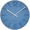 Nástenné hodiny LAVVU modré 34cm