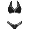 Obsessive Súprava podprsenka + tangá MEDILLA čipka čierna M/L