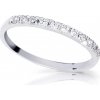 Cutie Jewellery Pôvabný prsteň z bieleho zlata Z6484-1670-10-X-2 48 mm